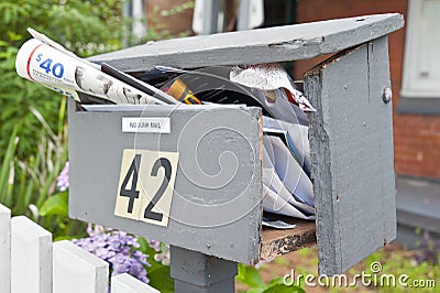 Junk mail Stock Photo