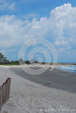Jupiter Beach florida Editorial Stock Photo
