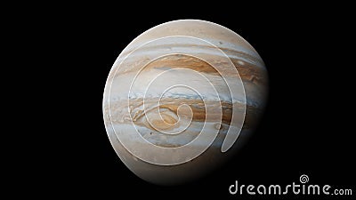 Jupiter 3d illustration background image Cartoon Illustration