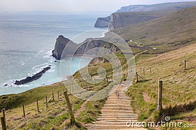 Jurassic Coastline, Dorset Stock Photo