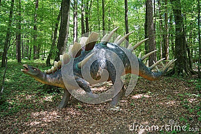 Jurassic Park - dinosaurs Stock Photo