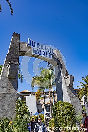 Universal Studios, Los Angeles, California, USA. March, 20th, 2022. Editorial Stock Photo