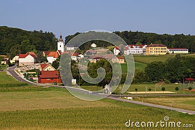 Jurovski Dol, Slovenia Editorial Stock Photo