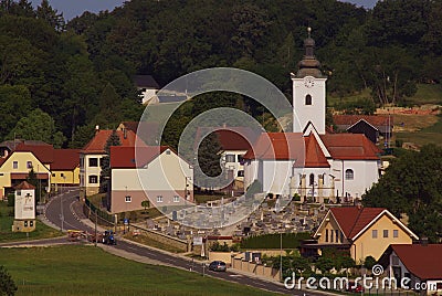 Jurovski Dol, Slovenia Editorial Stock Photo