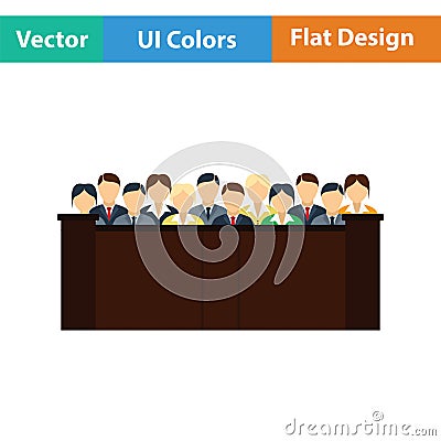 Jury icon Vector Illustration