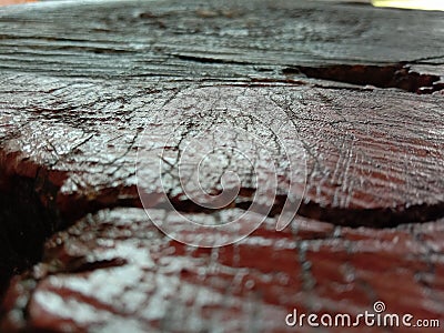 just a piece of wood Stock Photo