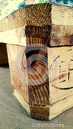 just a piece of wood good Stock Photo