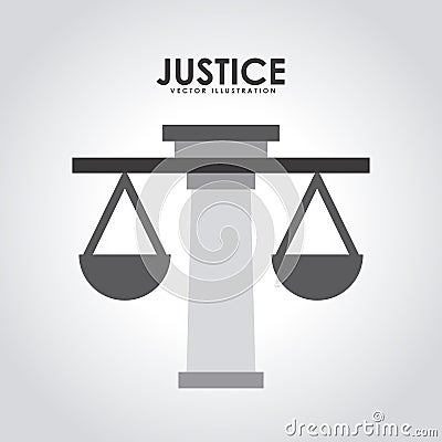 Justice design Vector Illustration