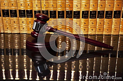 Justice gavel Stock Photo