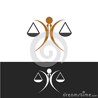 Justice icon Vector Illustration