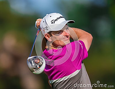 Justin Rose at the 2013 US Open Editorial Stock Photo
