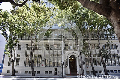 Former Juvenile Court and Detention Center. Editorial Stock Photo