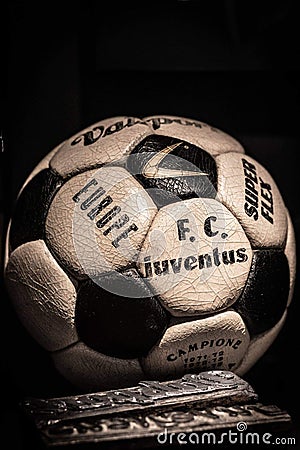 Juventus Football ball Editorial Stock Photo