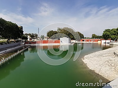 Jyotisar, India- Home of the Bhagavad Gita Stock Photo