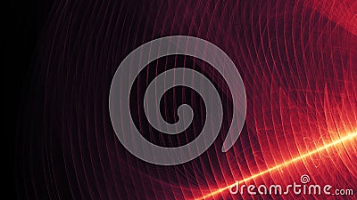 8K abstract 3d rendered futuristic texture. Retro parallel waves patterns. Dark shape Stock Photo