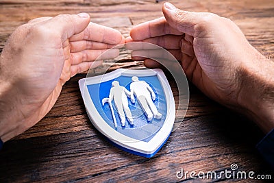 401k Pension And Retire Money Protection Stock Photo