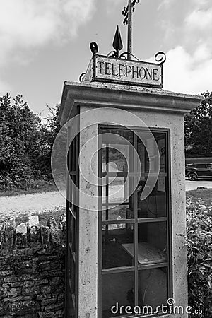 K1 telephone kiosk Editorial Stock Photo
