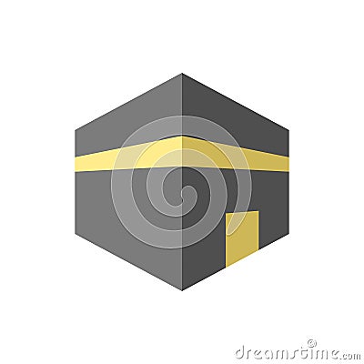Kaaba Ramadan icon. Simple color vector elements of islam icons for ui and ux, website or mobile application Stock Photo