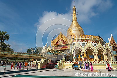 Kaba Aye Pagoda, Yangon, Myanmar Editorial Stock Photo