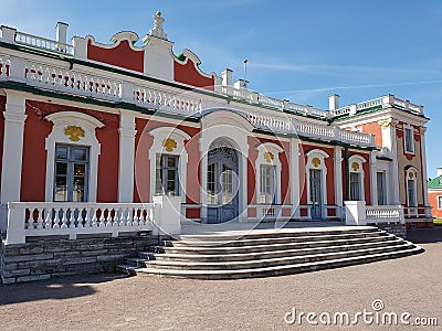 The Kadriorg Palace Art Museum, Tallin Editorial Stock Photo