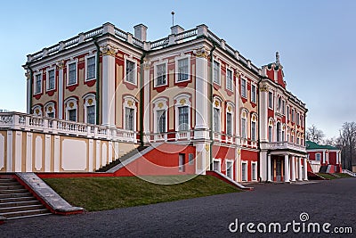 The Kadriorg Palace built by Tsar Peter the Great in Tallinn Stock Photo