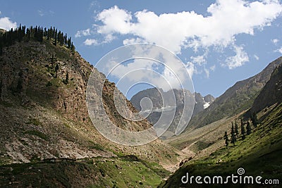 Kaghan Valley pakistan Stock Photo