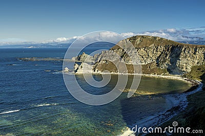 Kaikoura Coastline Stock Photo