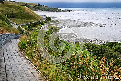 Kaikoura Peninsula Walkway, South Island, New Zealand Stock Photo
