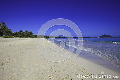 Kailua beach, oahu Stock Photo