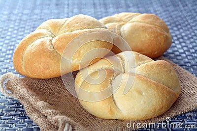 Kaiser bread Stock Photo