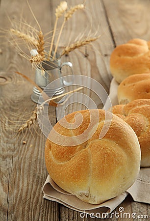 Kaiser rolls Stock Photo