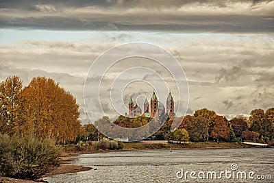 Kaiserdom Speyer Stock Photo