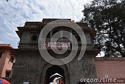 Kal Bhairav temple ,Ujjain, Madhya Pradesh Editorial Stock Photo