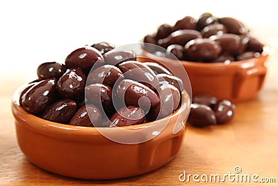 Kalamata Olives Stock Photo