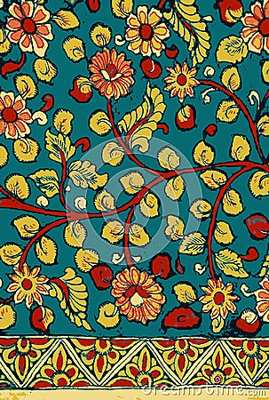 Abstract, shirting design, Ajrakh Pattern, Background digital printing textile pattern Stock Photo