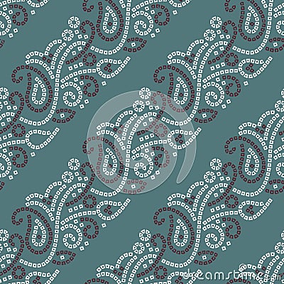 Abstract, shirting design, Ajrakh Pattern, Background digital printing textile pattern Stock Photo