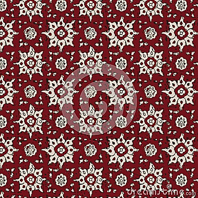 Abstract, shirting design, Ajrakh Pattern, Background digital printing textile pattern Stock Photo