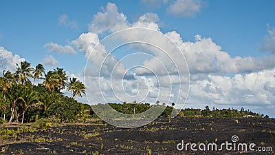 Kalapana Stock Photo