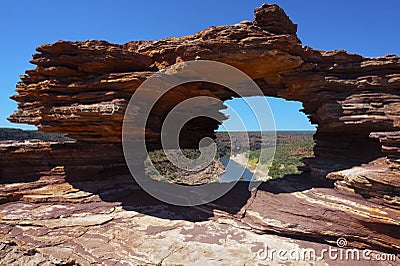 Kalbarri N.P. - Natures Window Stock Photo