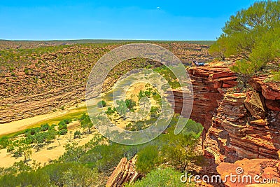 Kalbarri outdoor activities Stock Photo