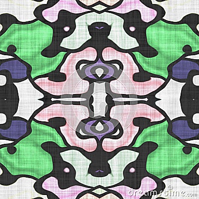 Kaleidoscope- mirror geometric elements Stock Photo