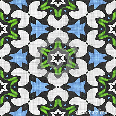 Kaleidoscope- mirror geometric elements Stock Photo