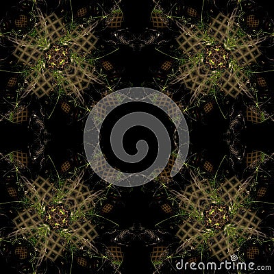 Kaleidoscope, ornamentn, pattern Stock Photo