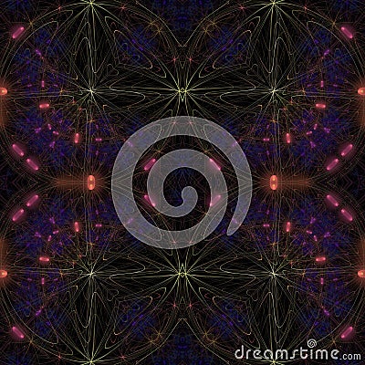 kaleidoscope, ornamentn, pattern Stock Photo