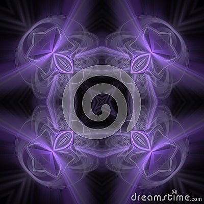 Kaleidoscope, ornamentn, pattern Stock Photo