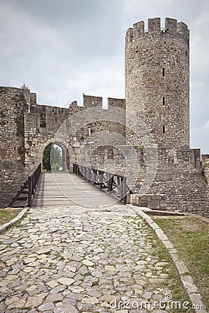 Kalemegdan fortress - Despot's Gate, Belgrade, Serbia Stock Photo