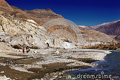 Kali-Gandaki Gorge Stock Photo