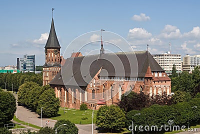 Kaliningrad. Koenigsberg. Cathedral Stock Photo