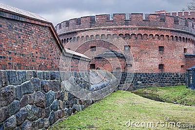 Kaliningrad. Russia. Der Dona Tower Amber Museum Editorial Stock Photo