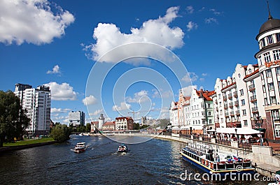 Kaliningrad, Russia. Editorial Stock Photo